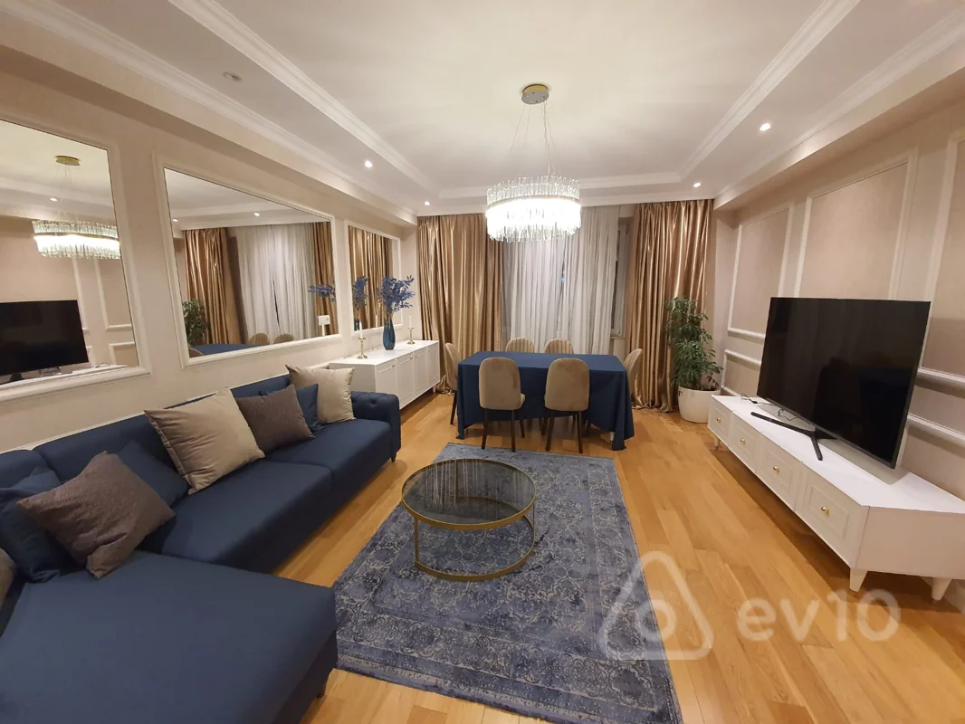 3 otaqlı mənzil, 120 m², Lermontov küç — kirayə — Bakı