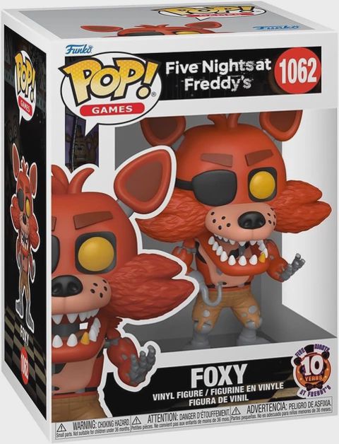 Funko. first pop Games: fnaf 10y- Foxy — Sports, Hobby & Leisure