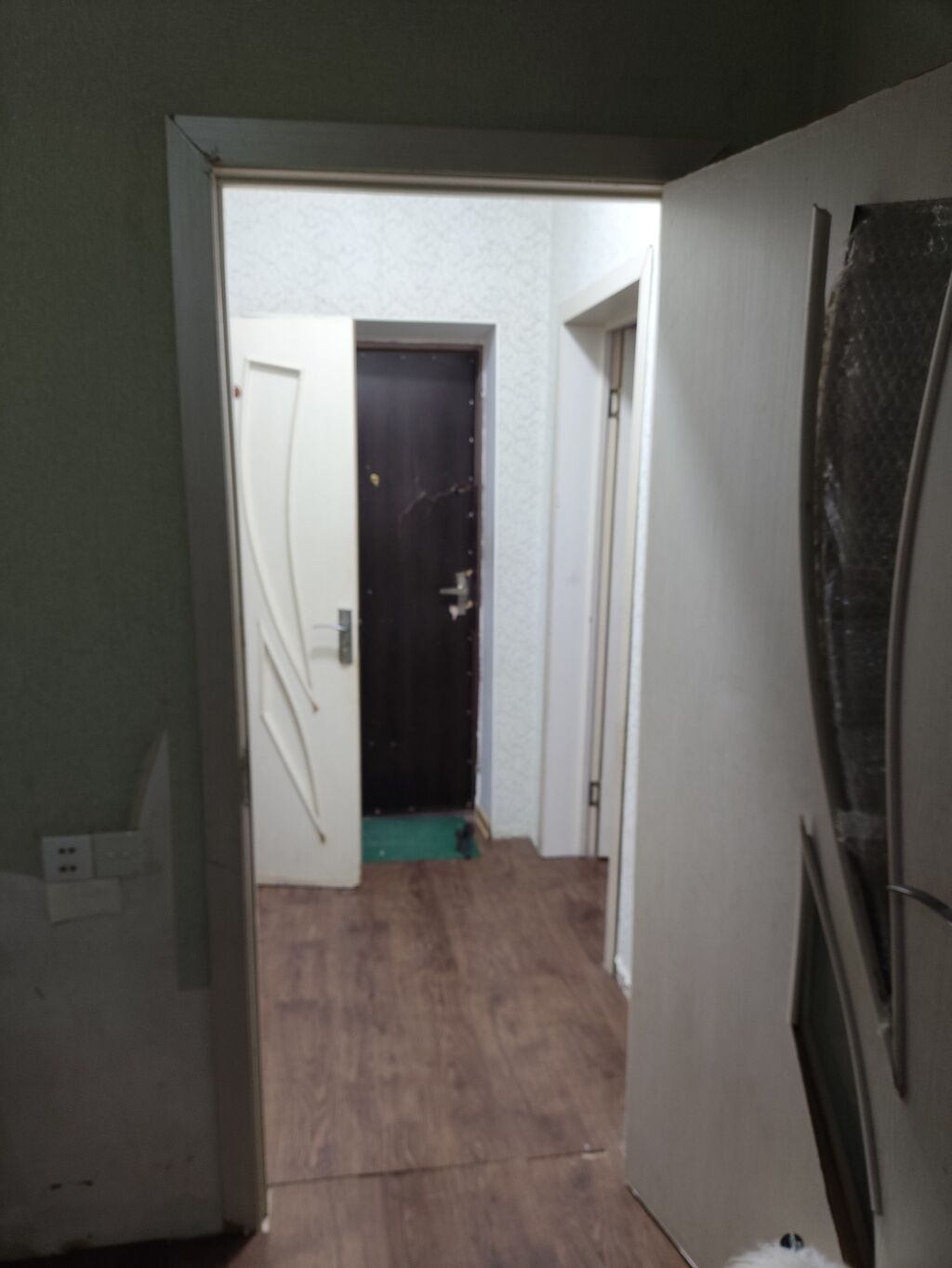 2 otaqlı mənzil – mətbəx və qonaq otağı mebellə - Plan: girişdən — Mənzil, Masazır (4)