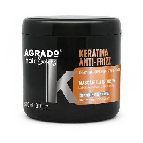 Saç maskası Agrado Hair Lovers Keratin Elektrikləşməyə qarşı, 500 ml - MJ-AGR-KER500ML — Bakı