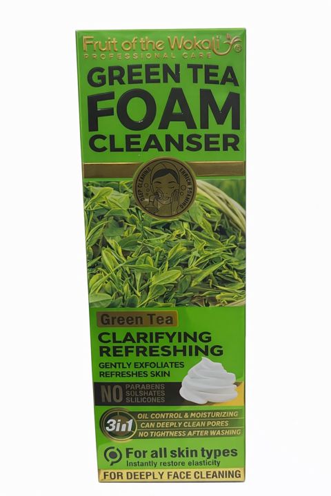 Üz üçün gel-köpük Wokali Green Tea 150 ml — Bakı