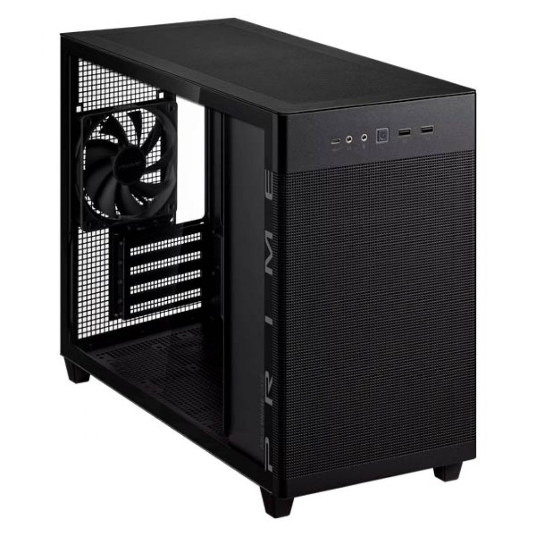 ASUS Prime AP201 Tempered Glass MicroATX Case — Korpuslər, Bakı (6)