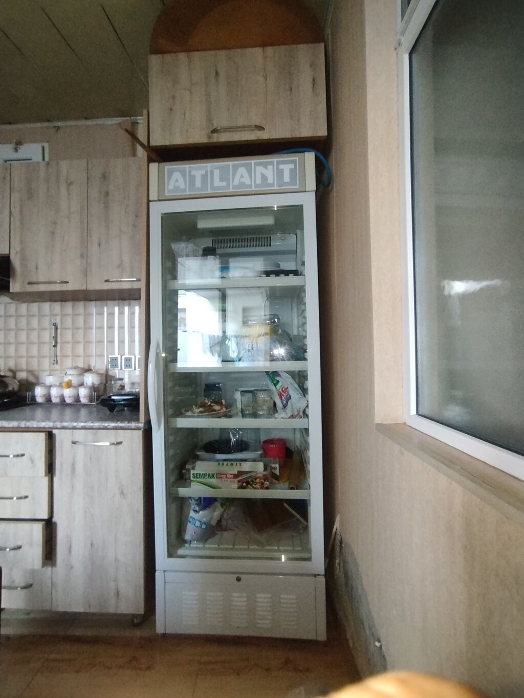 Atlant vitrin tipli soyuducu - Şüşə qapılı, ticarət və ictimai iaşə — Soyuq vitrini, Bakı (2)