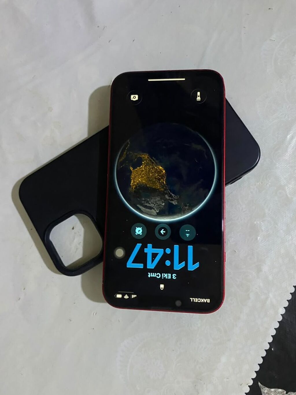 IPhone 13, Qırmızı, Face ID — Apple iPhone, Xaçmaz (3)