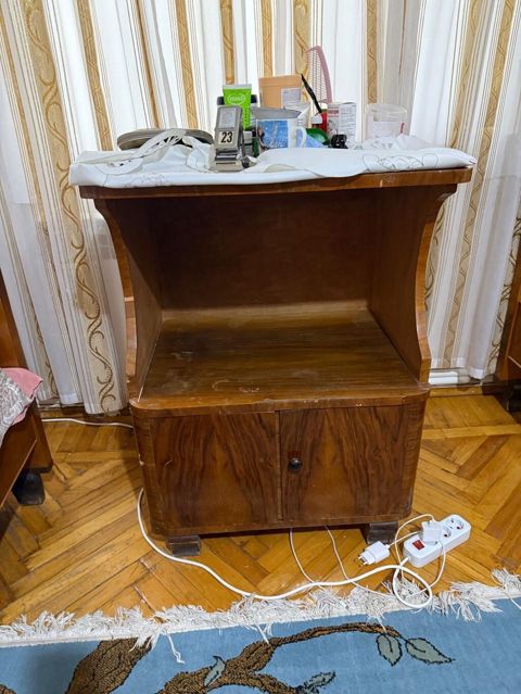 Taxta televizor/servant altlığı - Material: tam ağac, təbii ağac — Bakı
