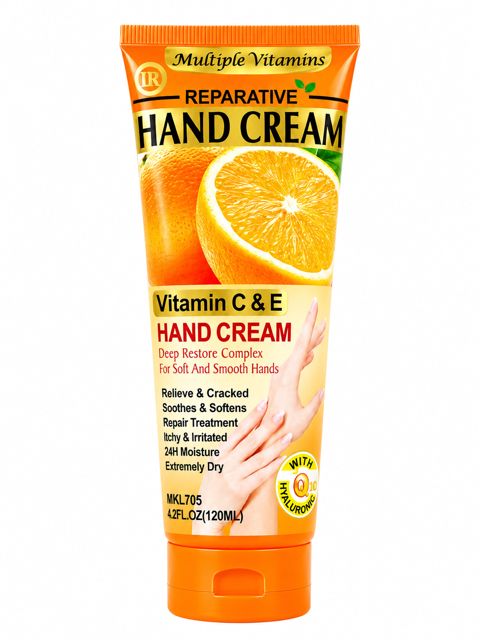 Əl kremi Wokali Multiple Vitamins Vitamin C & E Reparative 120 ml — Bakı