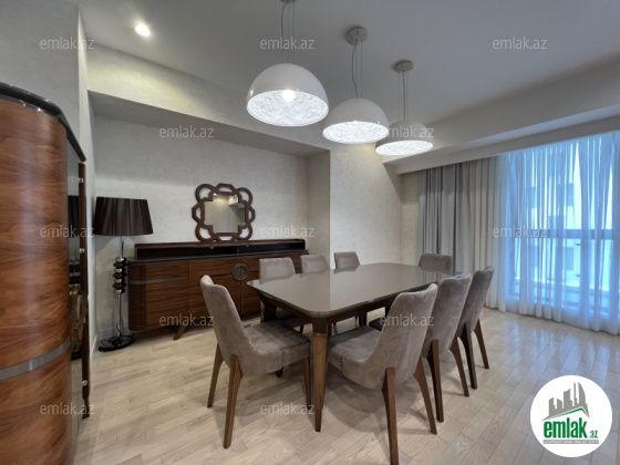 İcarəyə verilir 3 otaqlı 180 m² yeni tikili Park Bulvar — Mənzil (6)