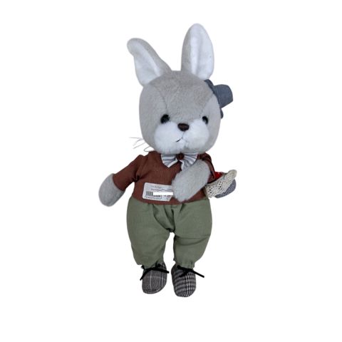 Yumşaq oyuncaq, peluş, boz, 25 sm — Bakı