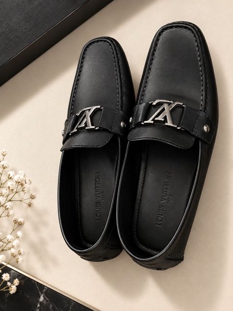 Klassik kişinin mokasin ayaqqabısı – Louis Vuitton dizaynı - Rəng — Digah