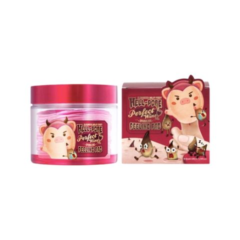 Pilinq-pedlər Elizavecca Hell-Pore Perfect Wine Sparkling Peeling Pad 30 əd — Bakı