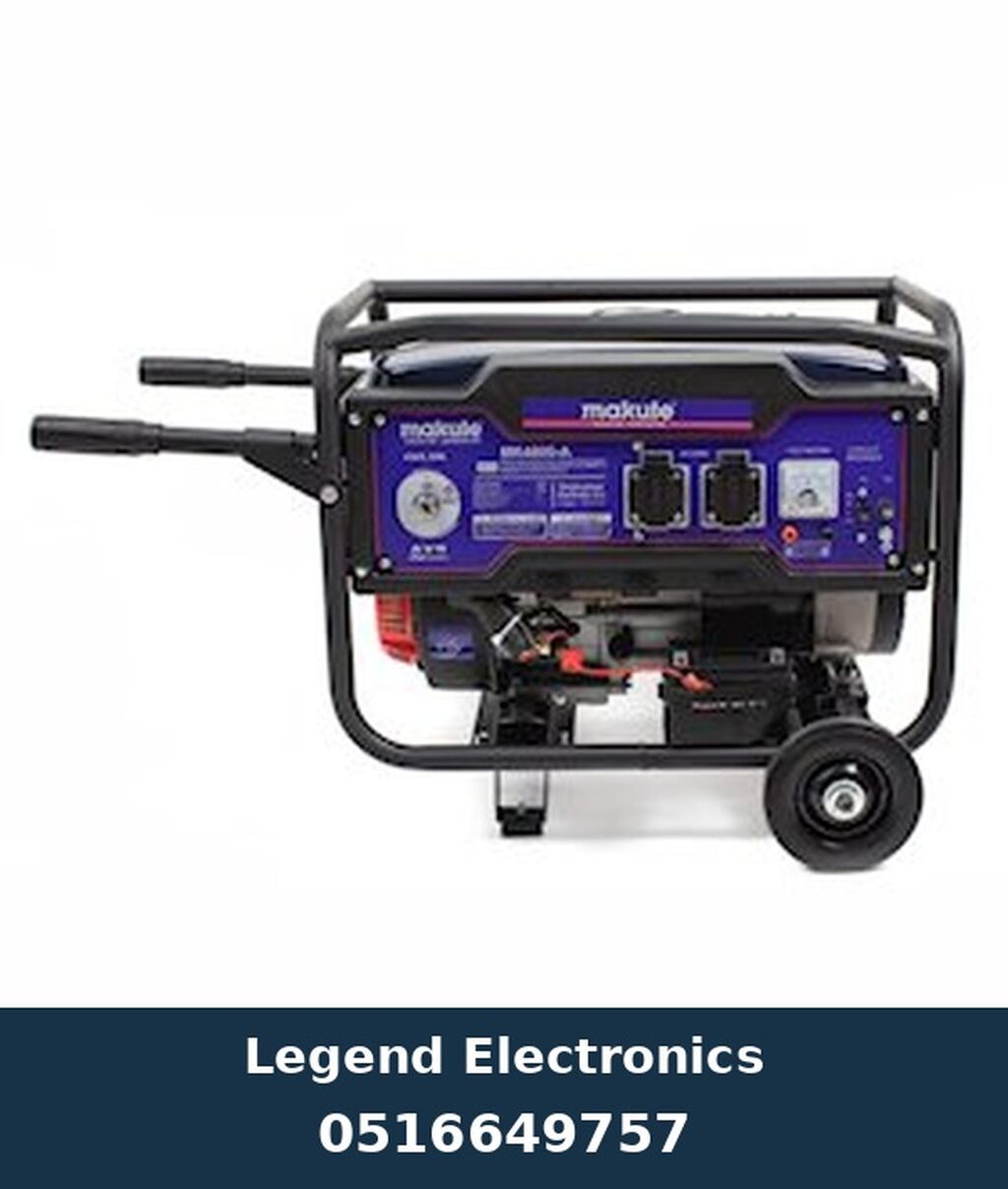 Elan başlığı: Benzin generatoru Makute MK4800A 3.3 kVt açarlı Elan — Generatorlar, Bakı