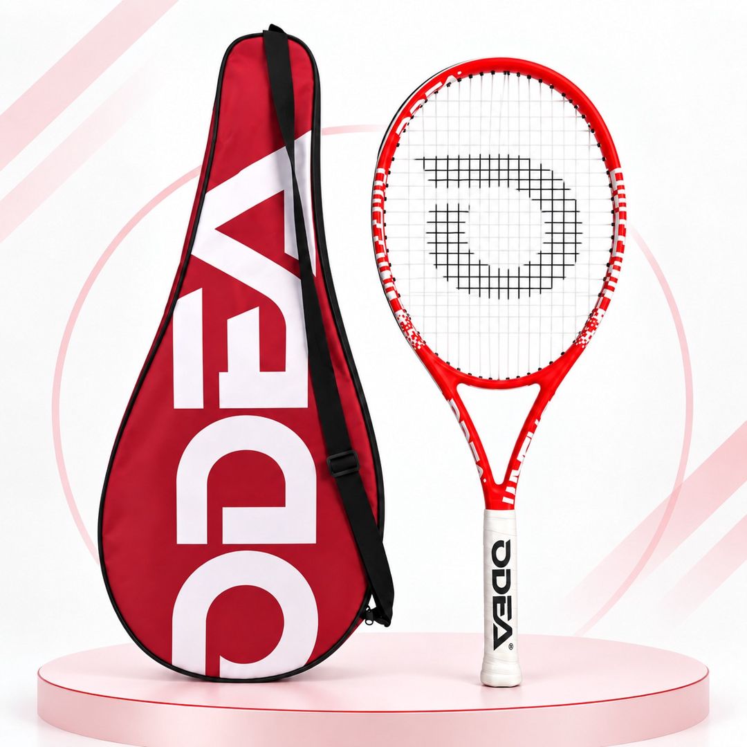 Tennis raketkası Odea, Qırmızı, Ağ, Böyüklər üçün, G2 — Mallar, Bakı (2)