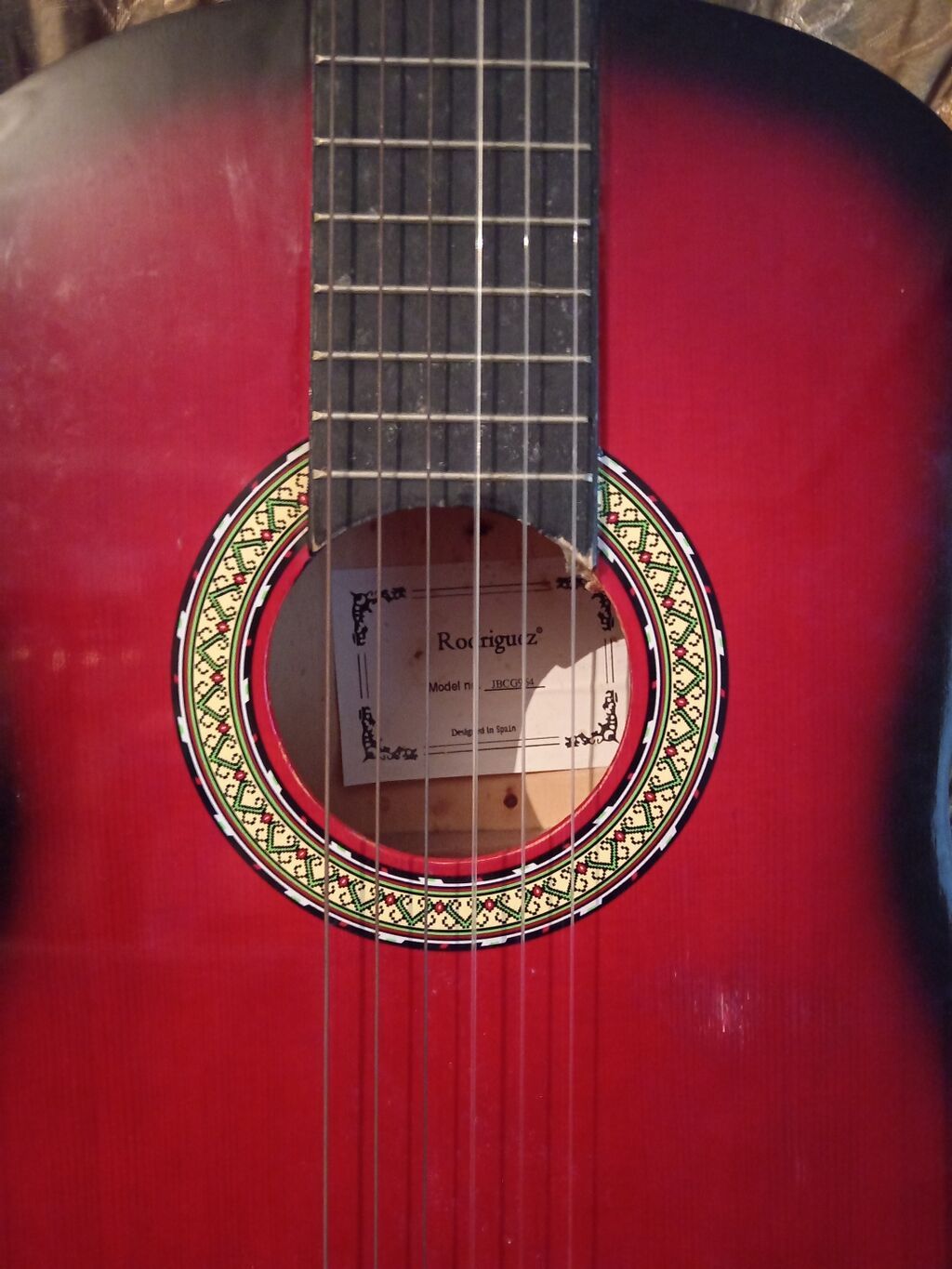 Klassik gitara, İşlənmiş, Pulsuz çatdırılma — Gitarlar və digər simli alətlər, Bakı (3)