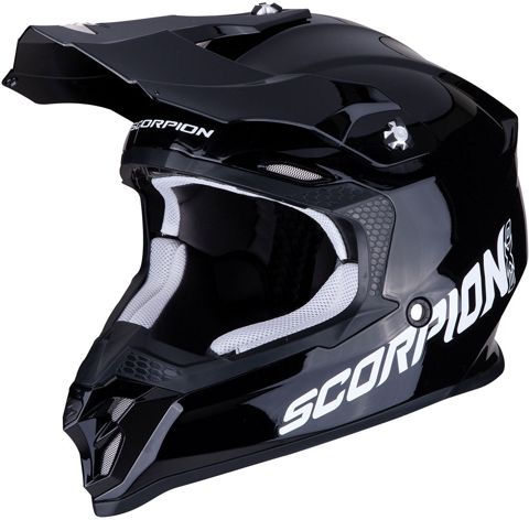 Motosiklet dəbilqəsi Scorpion Scorpion VX-16 Evo Air Solid, qara, ölçü L — Bakı