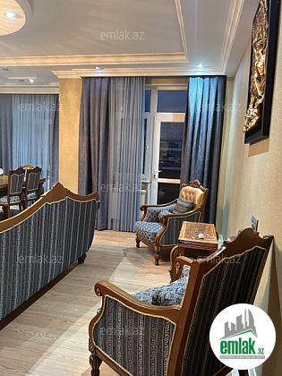 Satılır 4 otaqlı 170 m² yeni tikili Şah İsmayıl Xətai m — Mənzil (4)