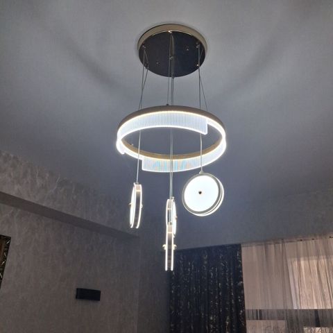 Led Çılçıraq, 4 və daha çox lampa, Metal — Bakı