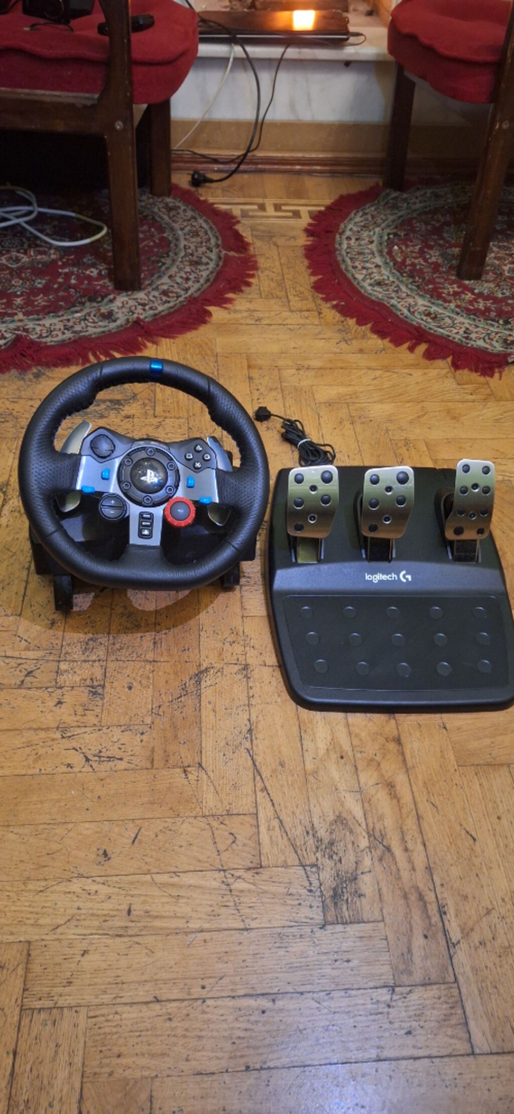 Logitech G29 Driving Force sükan və pedal dəsti - Platforma — Aksesuarlar, Bakı (5)