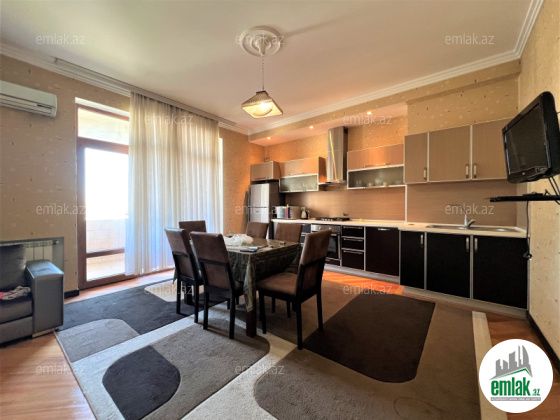 İcarəyə verilir 3 otaqlı 160 m² yeni tikili Park Bulvar — Mənzil (10)