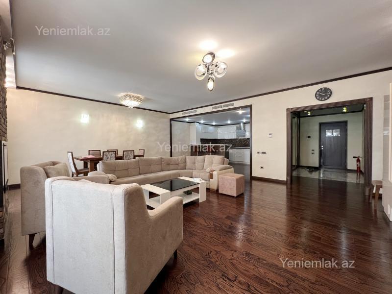 Kirayə 3 otaqlı Bina evi menzil (Yeni tikili), 165 m², Səbail rayonu — Mənzil, Bakı (3)