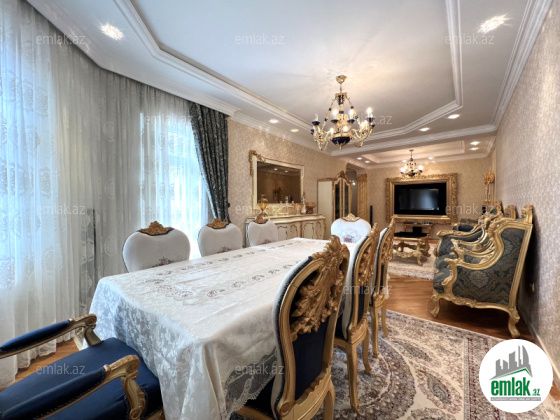 Satılır 5 otaqlı 200 m² yeni tikili İnşaatçılar m — Mənzil (5)