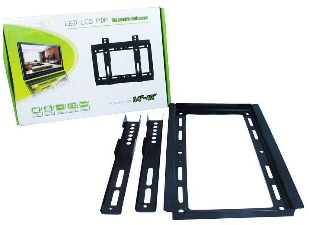 Led/lcd TV üçün divar asqısı (flat panel wall mount) - Ekran ölçüsü — Dayaq və bağlantı kənə, Sumqayıt (2)