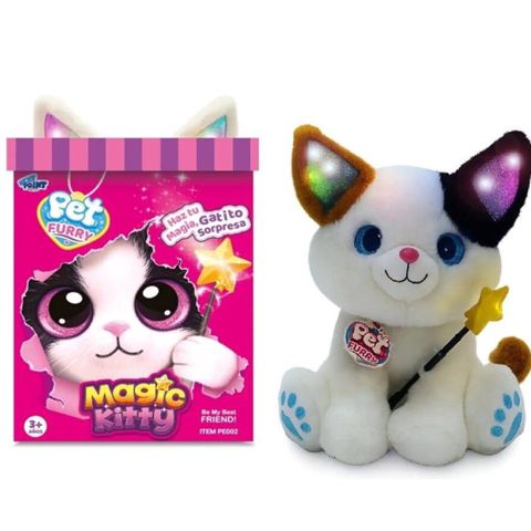 Yumşaq oyuncaq Magic Kitty, işıqlı, musiqili, 3 yaşdan — Bakı