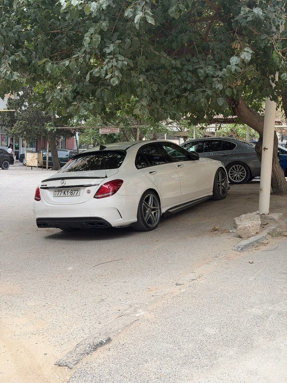 Mercedes C 220 d, 2.1 L, 2017 il, 150 000 km 77-KY-877 — Avtomobillər, Bakı (7)