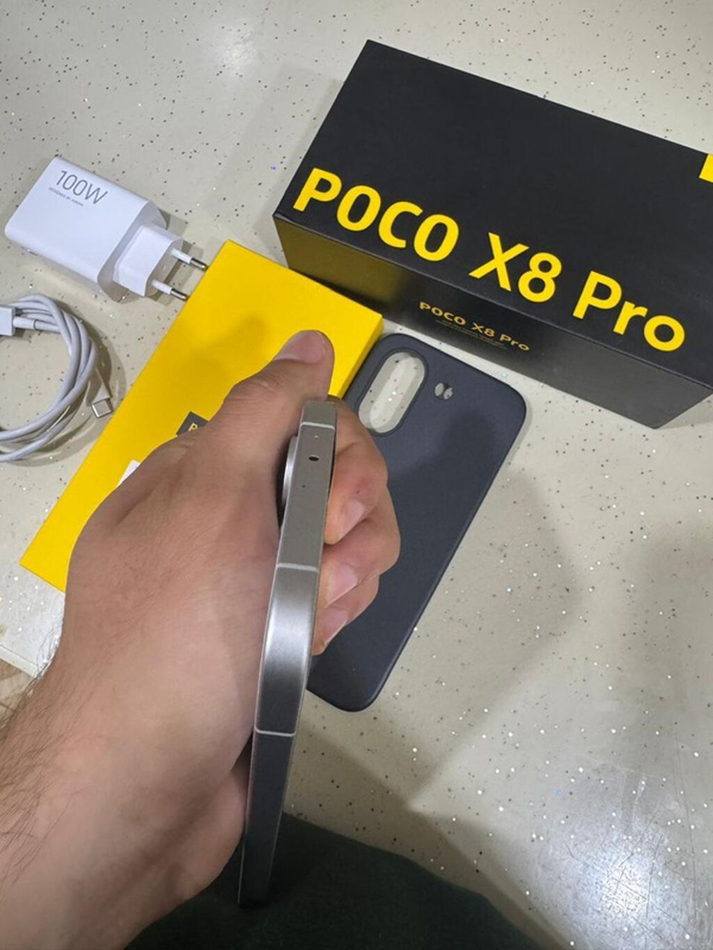 Poco X8 Pro, 512 GB, rəng - Ağ, Barmaq izi — Xiaomi, Bakı (5)