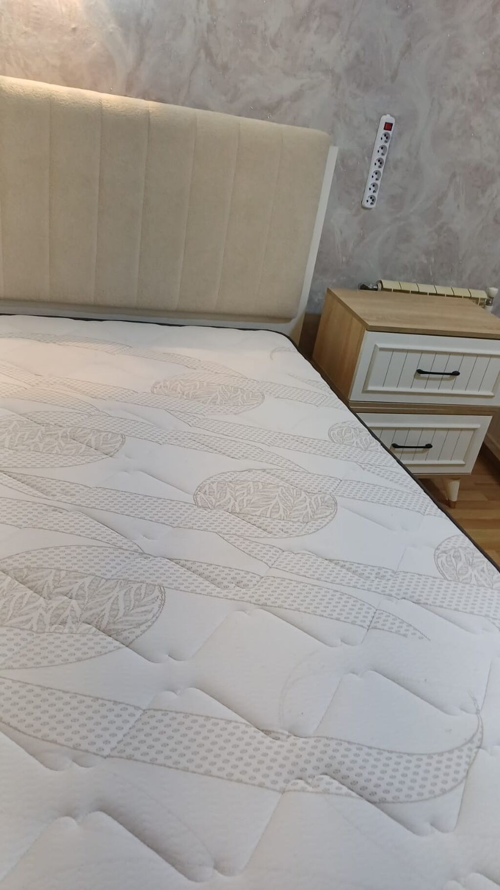 İkinəfərlik çarpayı, Dolab, Termo, 2 tumba, Yeni — Yataq otağı mobilya dəstləri, Bakı (4)