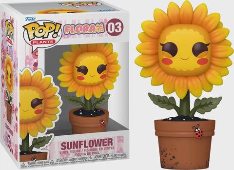 Funko. First POP Plants: Flora: Sunflower — Sports, Hobby & Leisure