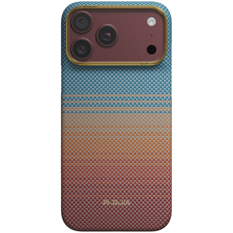 Qoruyucu örtük Pıtaka Sunset MagSafe ilə iPhone 18 Pro Max üçün, California Dream — Şarj cihazları