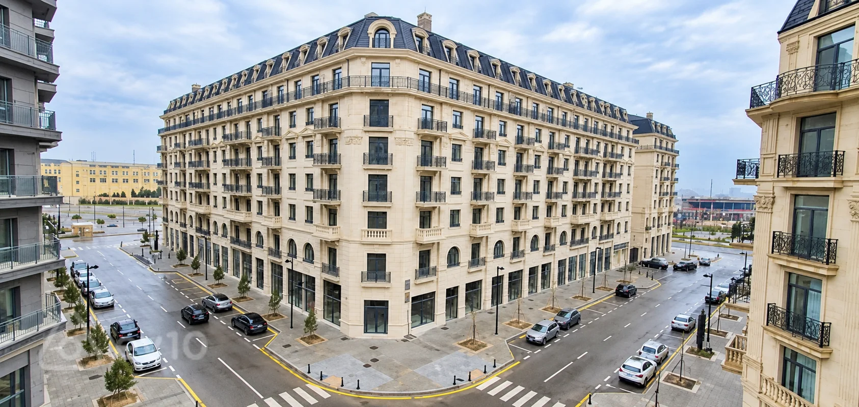 4 otaqlı mənzil, 214 m², Ağ Şəhər, Süleyman Vəzirov küçəsi — Bakı