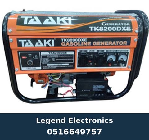Elan başlığı: Generator Taki TK 8200DXE Elan mətni: Taakı TK8200DXE — გენერატორები