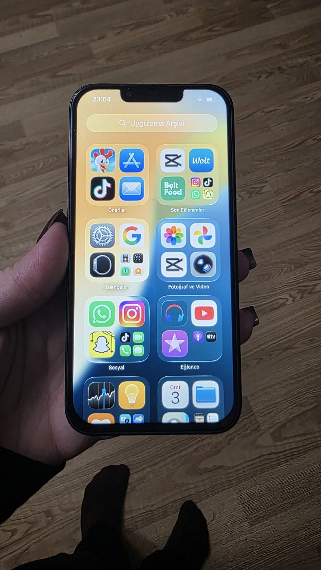 IPhone 13, Qara, Face ID — Apple iPhone, Qobu