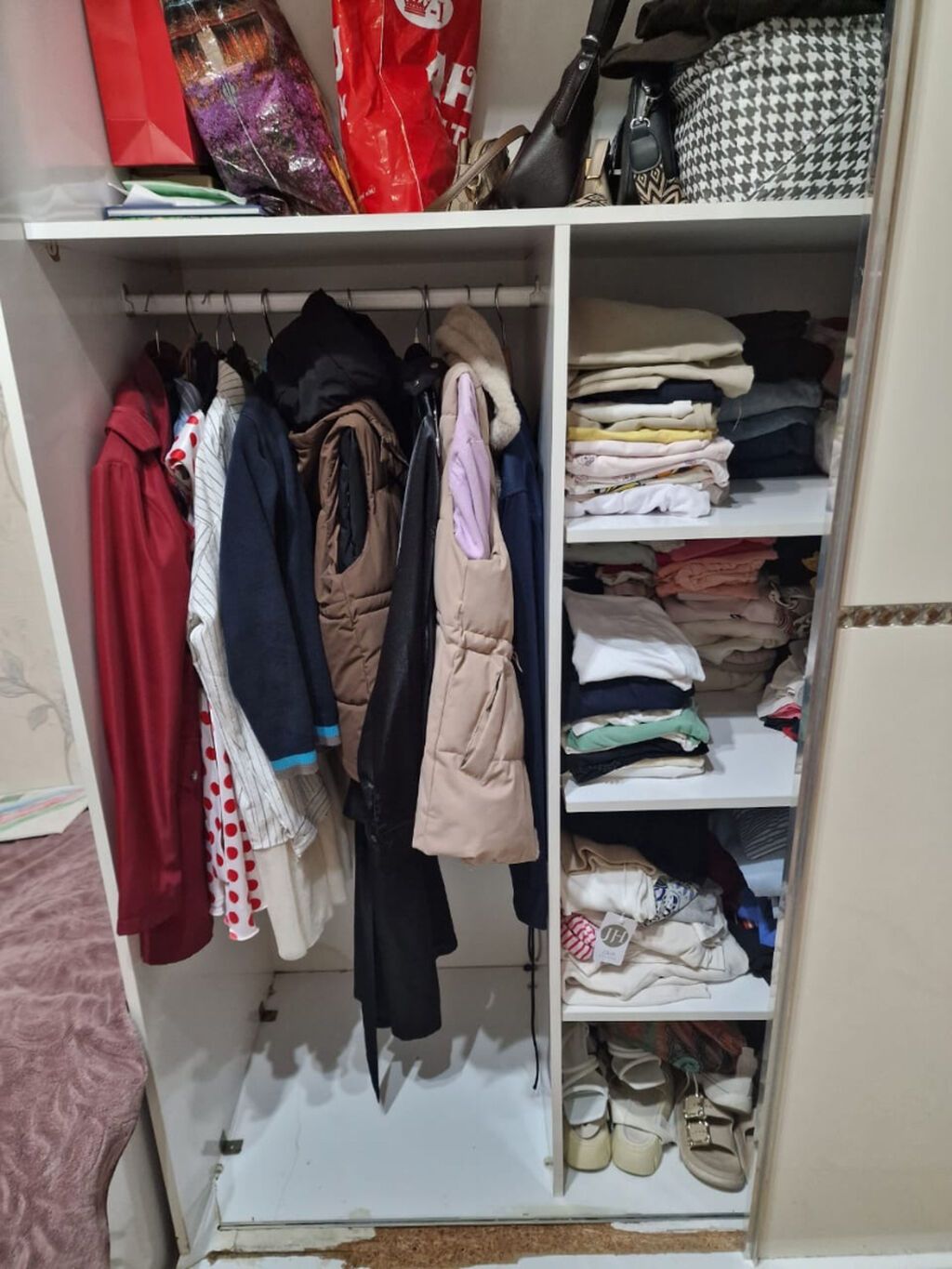 İşlənmiş, 2 qapılı, Siyirməli, Ağ, Kupe, Düz dolab — Şkaflar, Bakı (3)