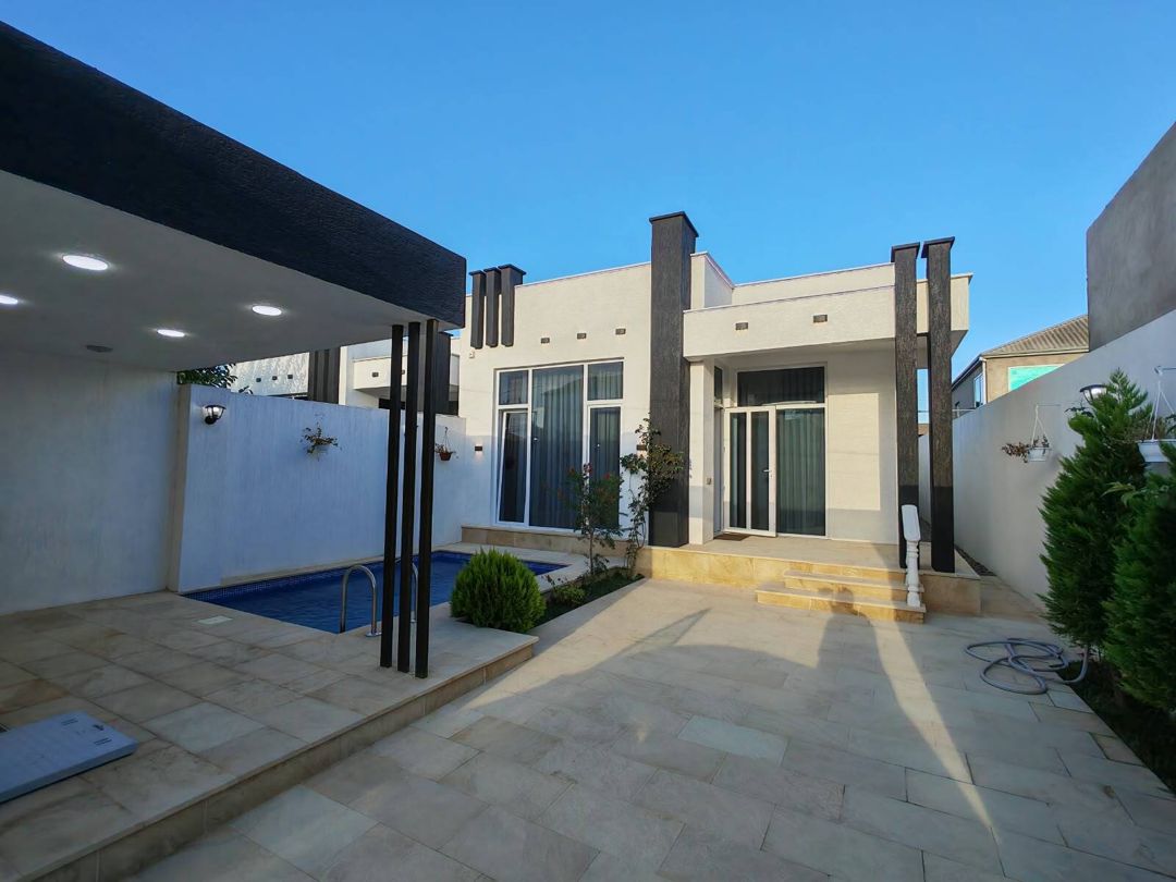 Satılır 3 otaqlı həyət evi/bağ evi 90 m² — Ev, villa, Bakı
