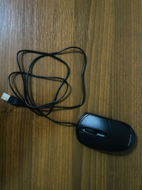 USB naqilli kompüter siçanı - Rəng: qara - Qoşulma: Usb-a — Şəmkir