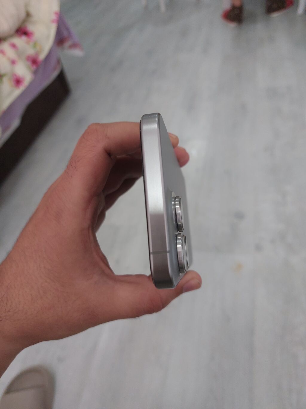 IPhone 15 Pro Max, 256 GB, Natural Titanium, Zəmanət, Simsiz şarj, Face ID — Apple iPhone, Novxanı (6)