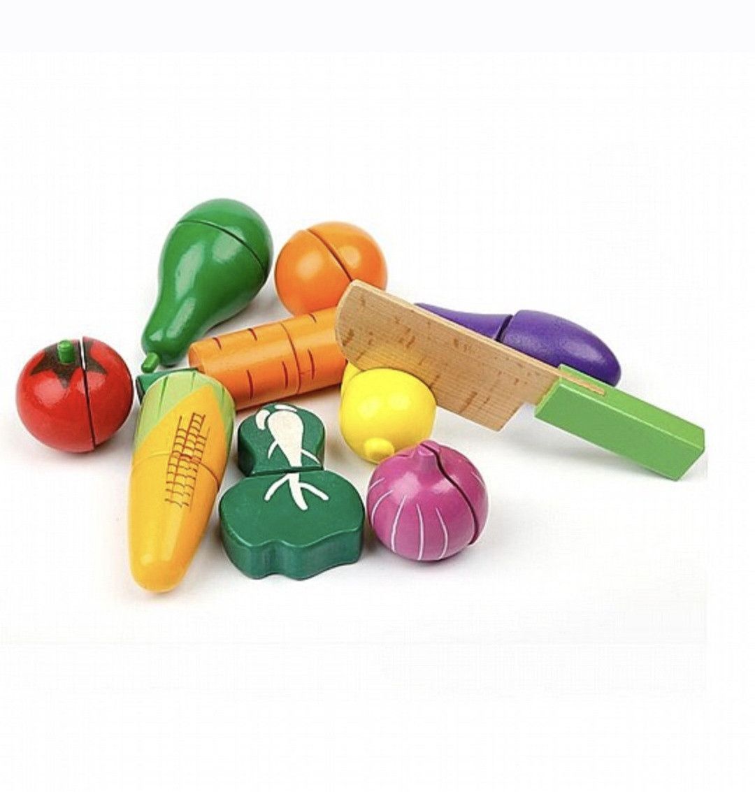 İnkişaf etdirən oyuncaq Onshine Vegetables and Fruit Set 0118, plastik, 3+ yaş — Mallar, Bakı (2)