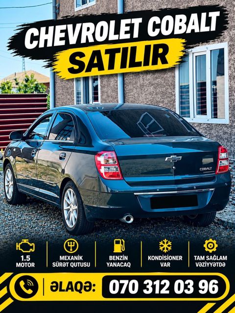 Chevrolet Cobalt: 1.5 l 2024 il 6 km Sedan — Sumqayıt