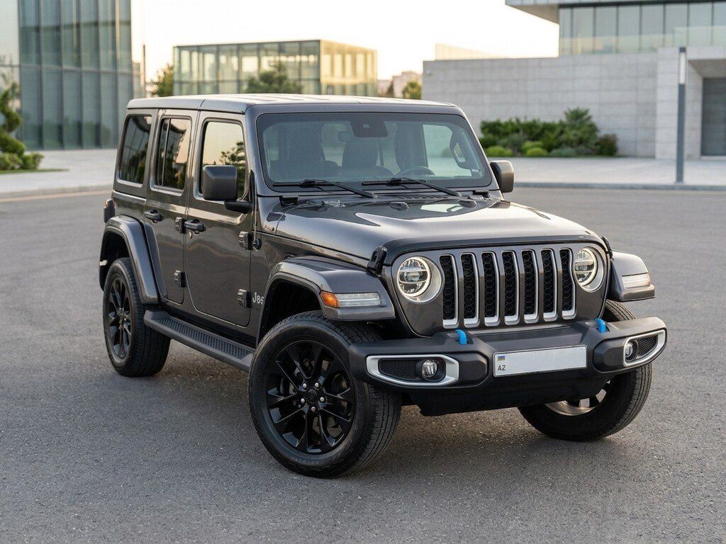 Jeep Wrangler, 2.0 L, 17.3 kWh, 2022 il, 46 500 km — Avtomobillər, Bakı (2)