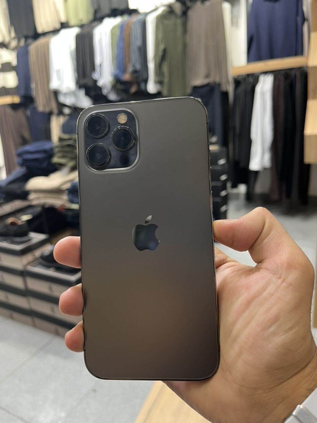 IPhone 12 Pro Max, 128 GB, Graphite, Face ID — Apple iPhone, Sumqayıt (2)