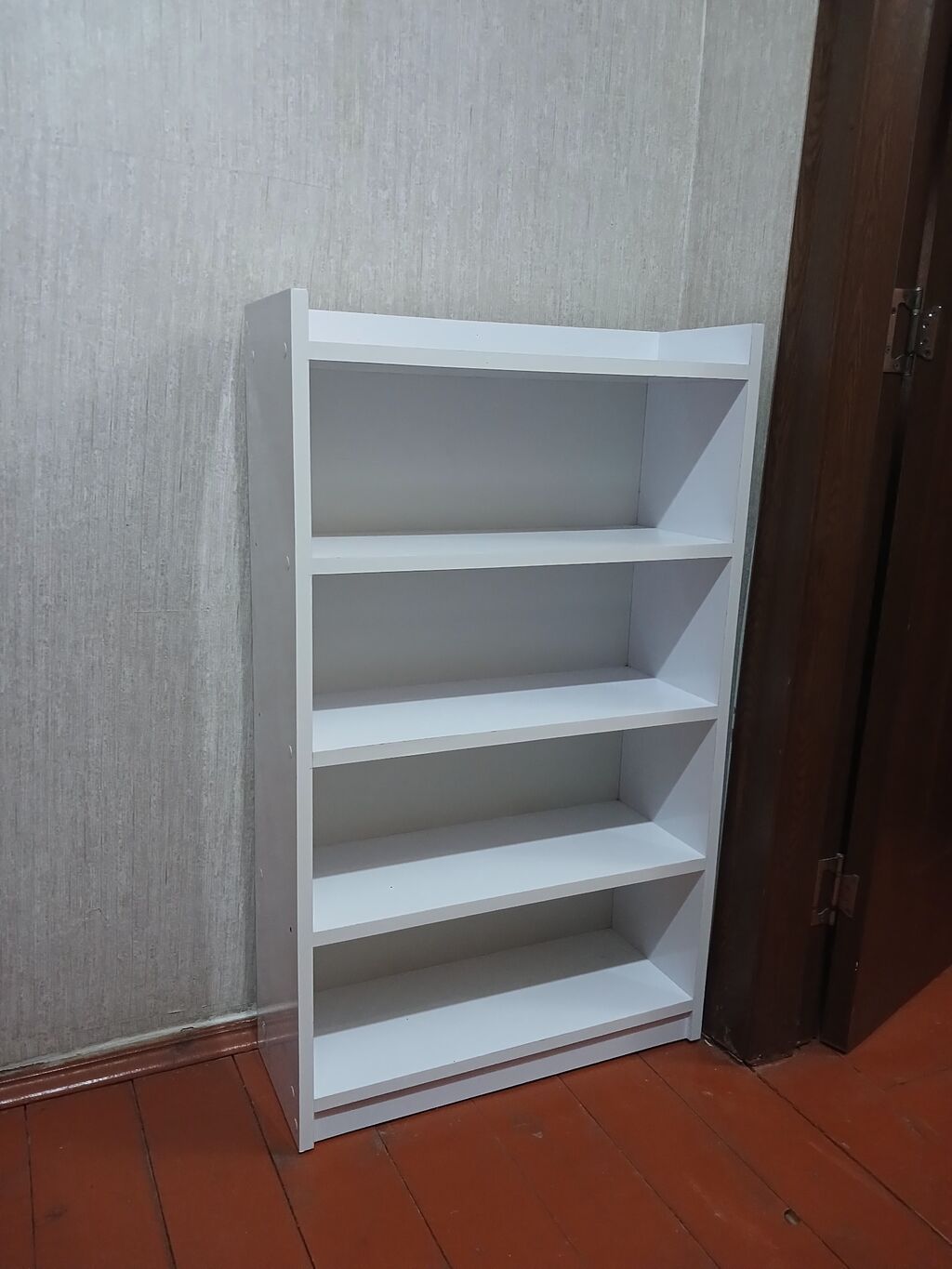 Ağ rəngli çoxməqsədli rəf sistemi - Material: laminat/taxta əsaslı — Rəflər, Bakı