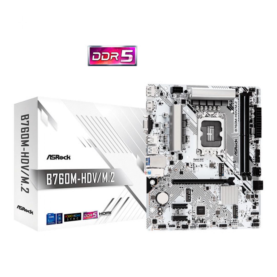 ASRock B760M-HDV/M.2 DDR5 Motherboard — Ana platalar, Bakı