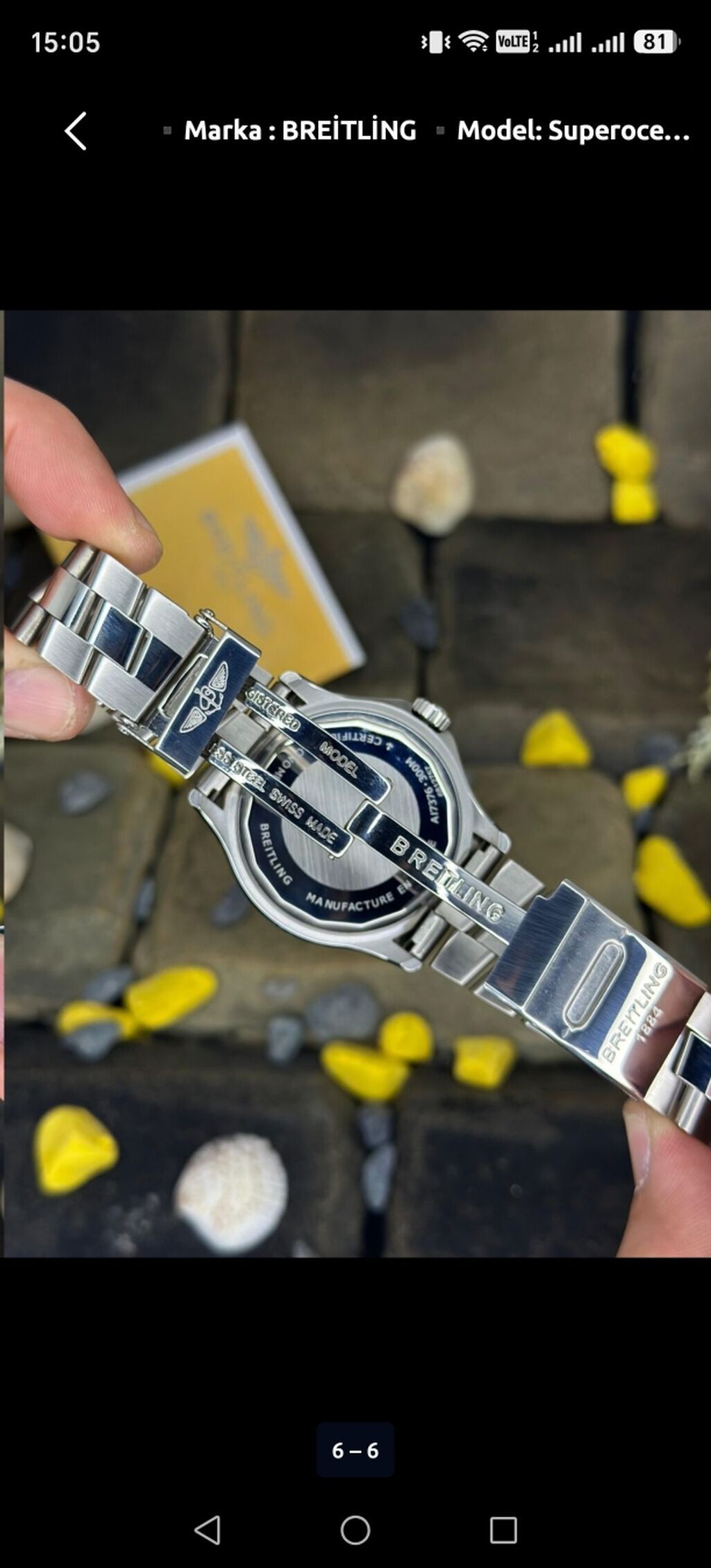 Yeni, Qol saatı, Breitling, rəng - Qara — Qol saatları, Bakı (6)