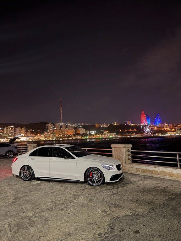 Mercedes C 220 d, 2.1 L, 2017 il, 150 000 km 77-KY-877 — Avtomobillər, Bakı (2)