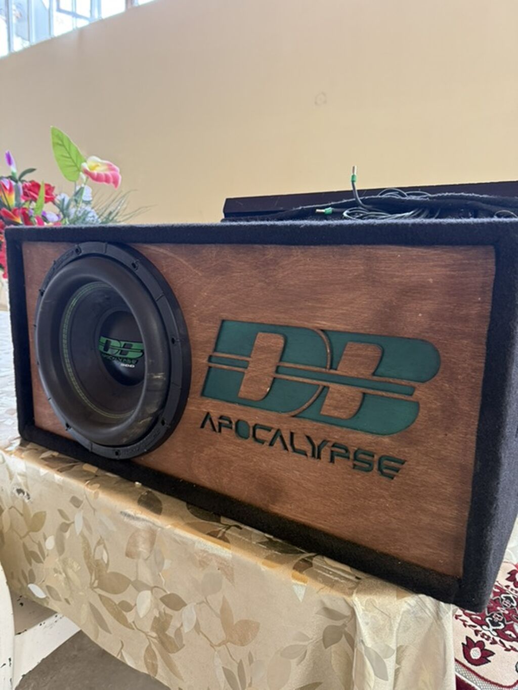 DB Apocalypse 2000rms 4000wat bass qutusu + Soundmax monoblok — Avtomobil akustikası, Şəmkir (4)