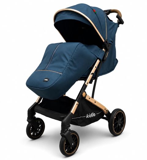 Uşaq arabası Kidilo, KİDİLO-AYNV3F-007, Uşaq arabası, Yenidoğulan, 20 kq, Universal (2in1) — Bakı