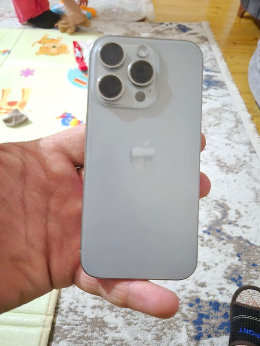 IPhone 15 Pro, 512 GB, Gümüşü, Face ID — Apple iPhone, Beyləqan (4)