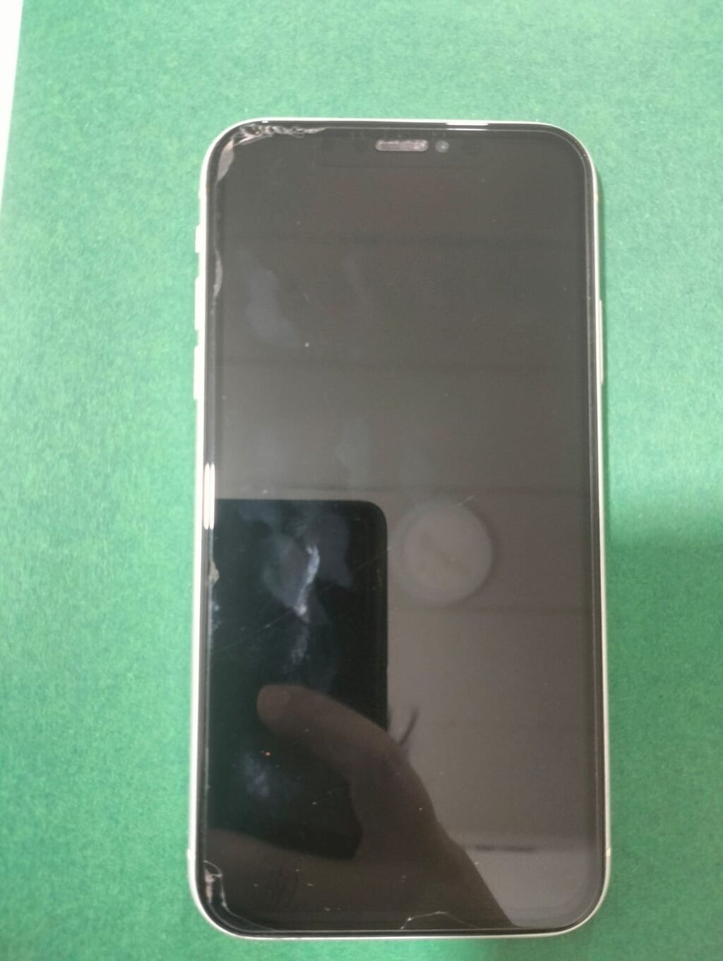 IPhone Xr, 128 GB, Ağ, Qırıq — Apple iPhone, Bakı (2)